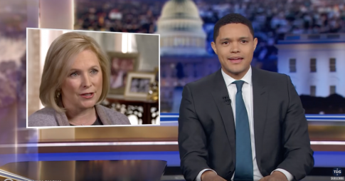 Trevor Noah Mocks Gillibrand Over Backpedaling From Past 'Racist' Positions