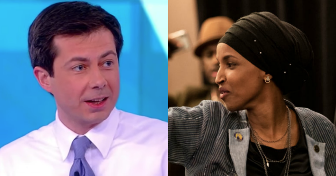 Dem 2020 Hopeful Buttigieg Blasts Ilhan Omar For Comparing Israel to Iran