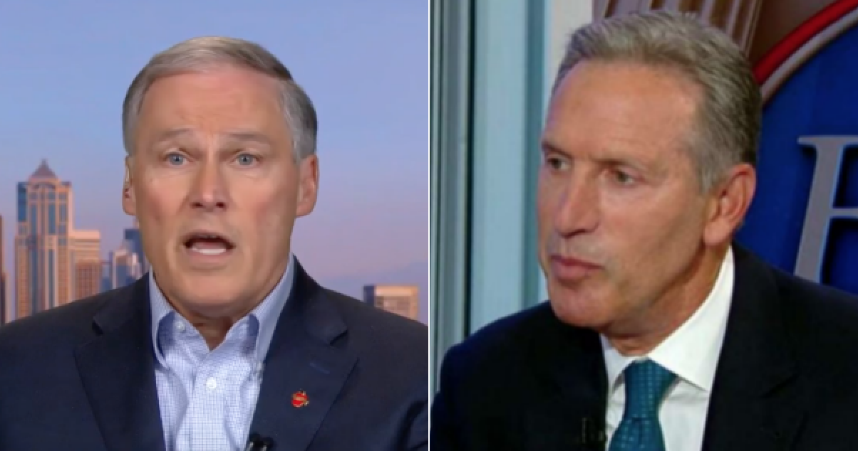 Dem Gov. Inslee: Schultz's Run Is 'Potential Fatal Disease' Like State Measles Outbreak