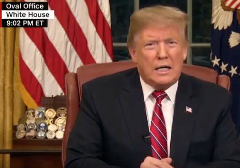 Trump Calls on Democrats to 'Rise Above Partisan Politics' to Secure Border