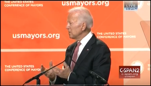 Biden Jokes About 'Sin' of Liking Republicans, Asks Forgiveness From God