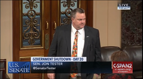 Tester Praises Former Dem Senator, Ex-KKK Member Robert Byrd as a 'Great' Senator