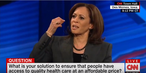 Kamala Harris Denounces Private Health Insurance: 'Let's Eliminate All of That'