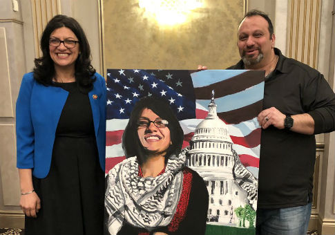 Palestinian Activist Who Believes Israel Is 'Terrorist Entity' Attends Private Dinner With Tlaib