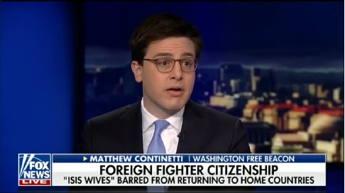 Continetti: 'We Have Room in Gitmo' For The Alabama Woman Who Joined ISIS