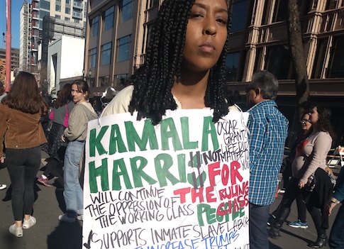 Kamala Harris Praises 'Incredible' Black Lives Matter But Feeling Isn't Mutual