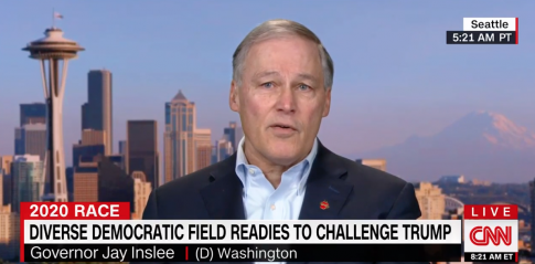 Dem Gov. Inslee on Eliminating Private Insurance: 'I Don't Think It's Necessary'