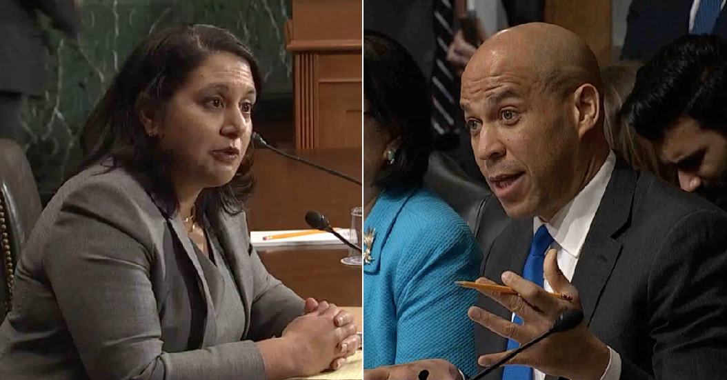 Booker Questions Judge Nominee About Religious Beliefs: Do You Believe Gay Marriage Is a Sin?