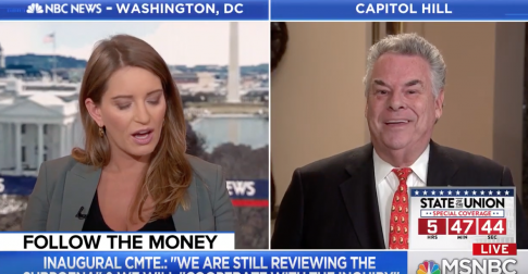 Peter King to MSNBC Host: 'Control Your Excitement' Over Investigations Into Trump