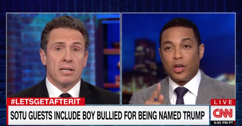 CNN Hosts Analyze Melania's Decision to Invite Bullied Sixth-Grader Named Trump to SOTU: It's 'Good,' But