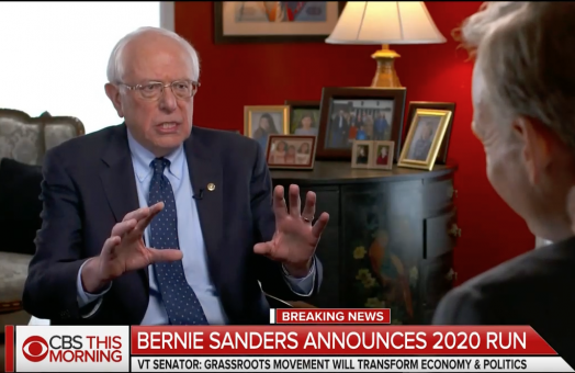 Sanders Brags About Democratic Party's Leftward Lurch