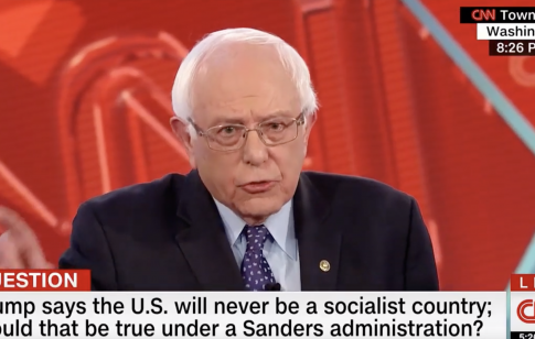 Sanders Ignores Question About Whether U.S. Would Turn Socialist Under Him