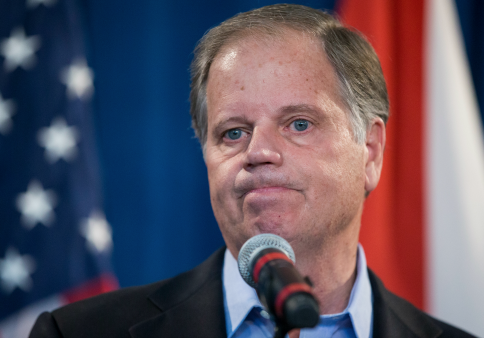 Sen. Doug Jones (D) Was Lawyer for Dem Who Said Trump Jr. Should’ve Been Aborted