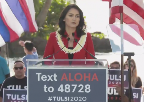 Gabbard Officially Launches Campaign at Hawaii Rally
