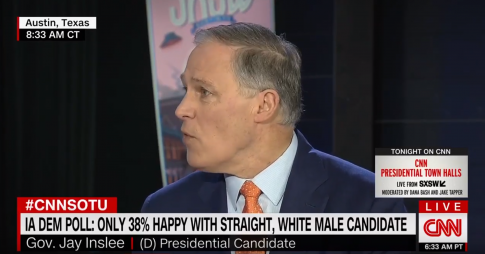 Inslee: I Have 'Humility About Being a Straight White Male'
