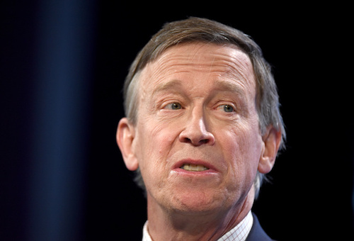 Hickenlooper Touts Himself as First Pres. Candidate to Oppose Green New Deal