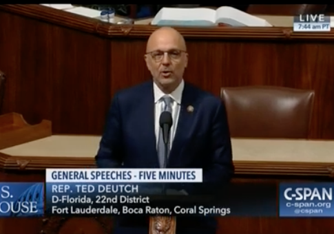 Deutch (D) Condemns Democratic Party's Response to Anti-Semitism: 'This Shouldn't Be So Hard'