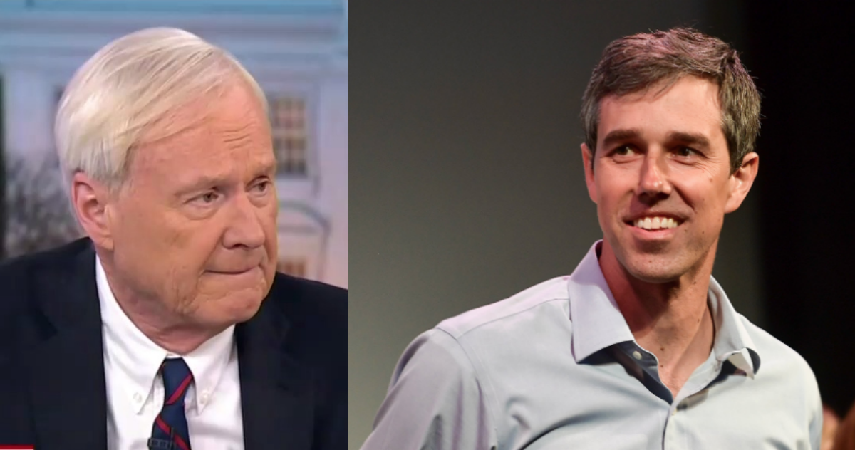 Chris Matthews Fawns Over Beto O'Rourke Vanity Fair Cover: 'That's the Image You Want'