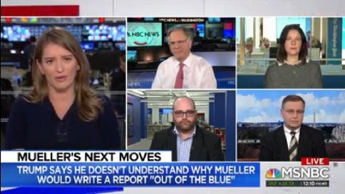 MSNBC's Katy Tur: Mueller Already Found 'Quite a Bit' on Trump