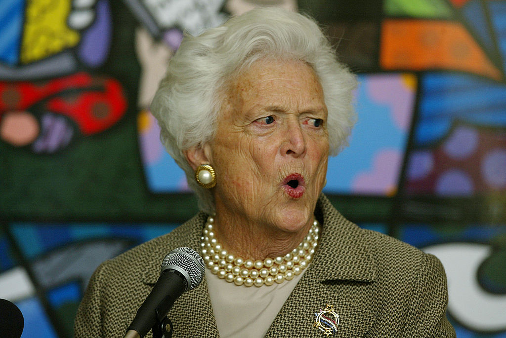 CLAIM: Donald Trump Caused Barbara Bush Heart Attack