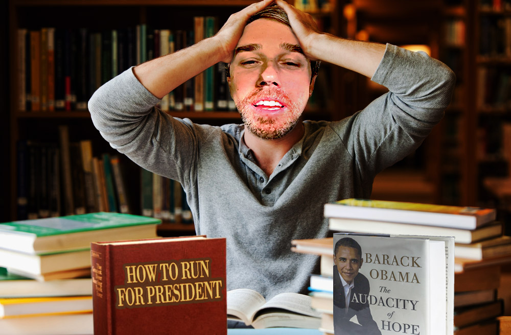 Beto O'Rourke Stayed Up All Night Partying, But Decided to Run for President Anyway