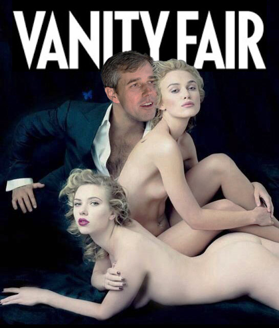 Alternative Beto O'Rourke Vanity Fair Covers
