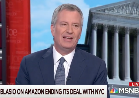 De Blasio Suggests Amazon Abandoned NYC Because of Bezos Affair