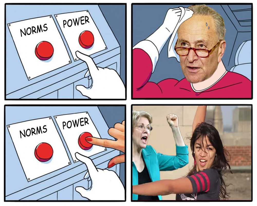 The Democratic Party's War on 'Norms'