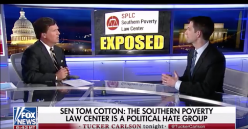 Cotton: IRS Needs to Relook at SPLC's Tax-Exempt Status