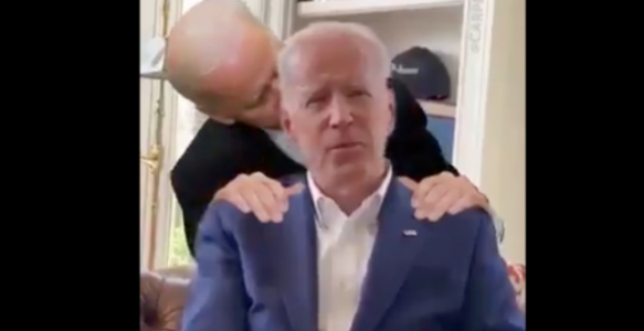 BREAKING: White House Video of Joe Biden Massaging Joe Biden Is Not Real