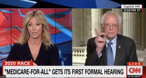 Sanders Accuses CNN Host of Using Republican Talking Point Against Medicare for All