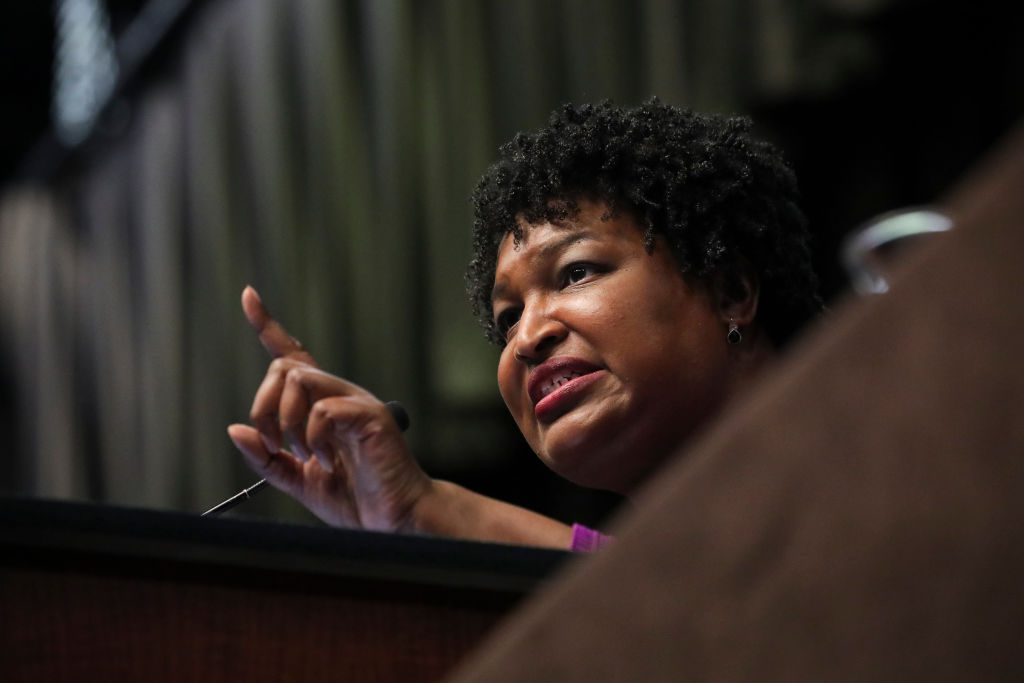 Stacey Abrams Still Won't Concede, Says Republicans 'Stole' Election