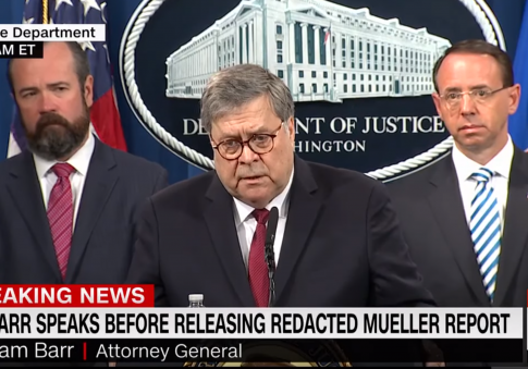 Barr Embarrasses Reporter With 'Unprecedented' Question