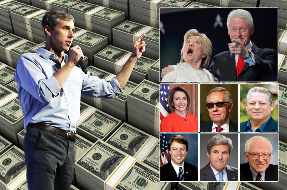 Beto O'Rourke Joins Proud Tradition of Indignant Democratic Wealth Hoarders