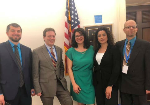 Tlaib Meets With Another Anti-Israel Radical