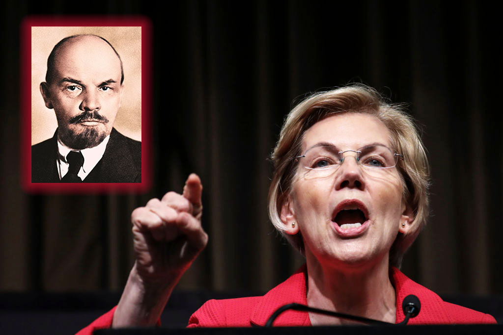Elizabeth Warren Announces 'Free College' Plan on Lenin's Birthday