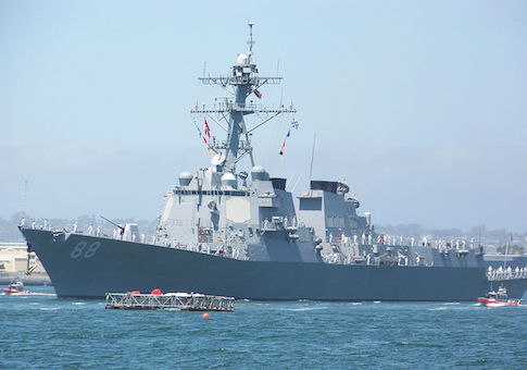 Navy Again Sends Warship to Disputed S. China Sea