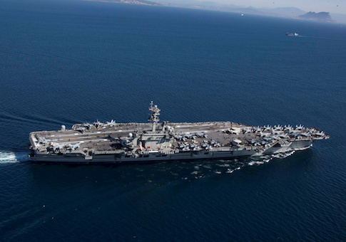 Bolton: U.S. Deploying Carrier, Bombers to Middle East to Deter Iran