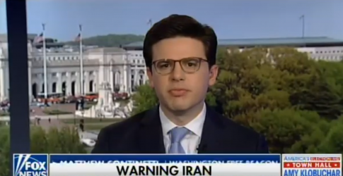 Continetti: 'Tensions Are Building' Because Iran Feels the 'Real Bite' of American Pressure