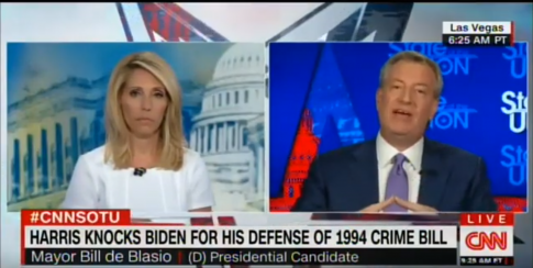 De Blasio: Biden Has to Be Accountable for 1994 Crime Bill Vote