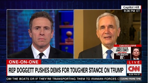 Doggett (D): I Don't Want to Throw Barr in Jail, 'But I'm Ready to Do So'