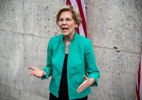 Warren Bristles at Comparison to Trump Over 'Economic Patriotism' Plan