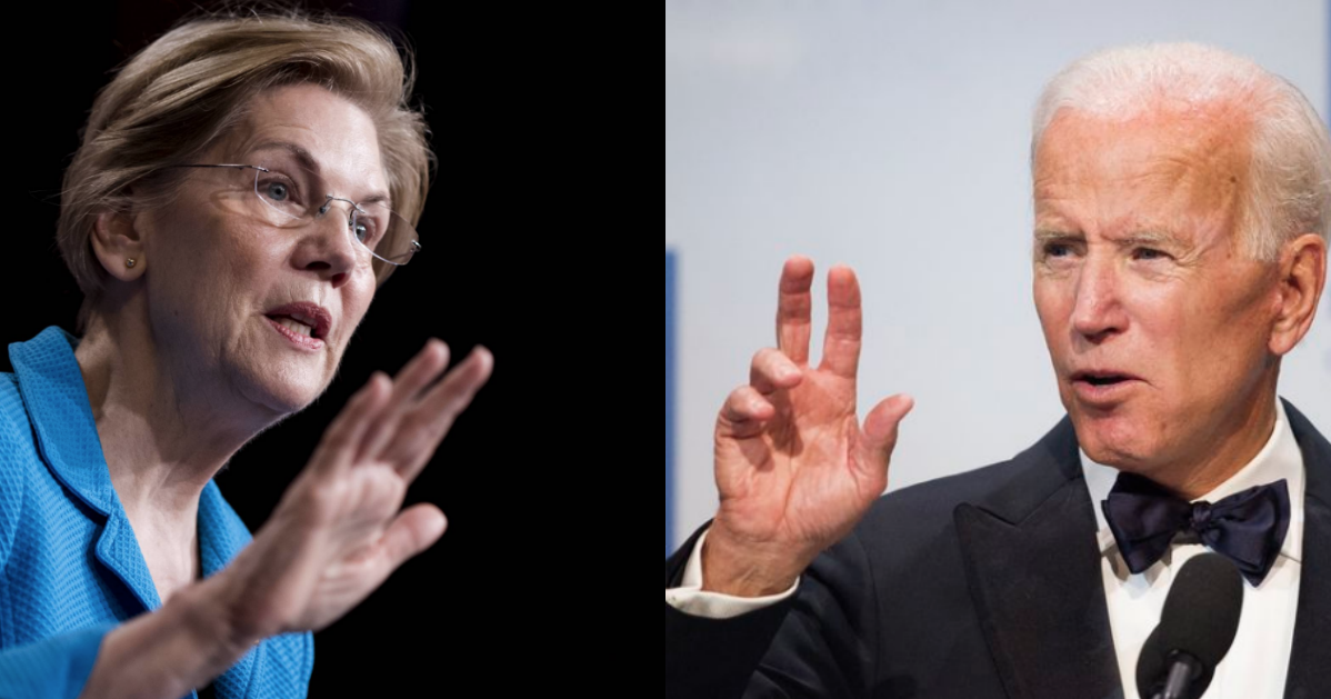 Warren Took Money for Senate Campaign From Donors Who Attended Biden's 'Swanky Private Fundraiser'