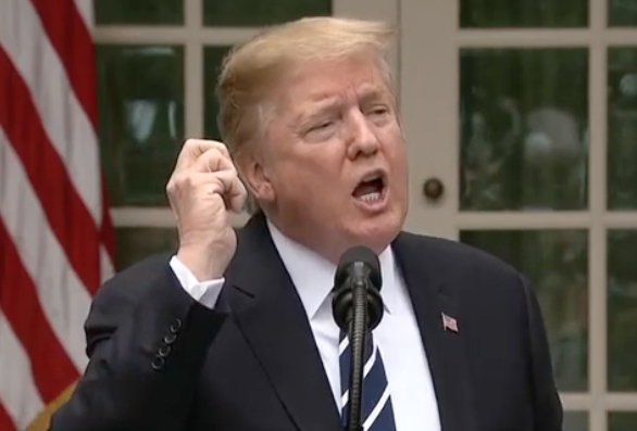 Trump Asks How Dems Could Consider the 'I' Word When Russia Scandal Was 'The Greatest Hoax in History'