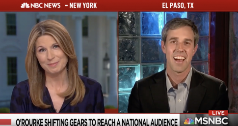 Sorry About Not Giving More Positive Coverage, MSNBC Host Asks Beto 'What Can We Do Better?'