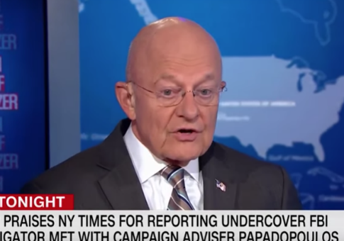 Clapper: What Obama Admin's FBI Did to Trump Campaign 'Meets the Dictionary Definition of Spying'