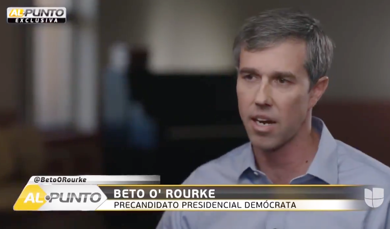 In Spanish Language Interview, Beto O'Rourke Says He Doesn't Want to Abolish ICE