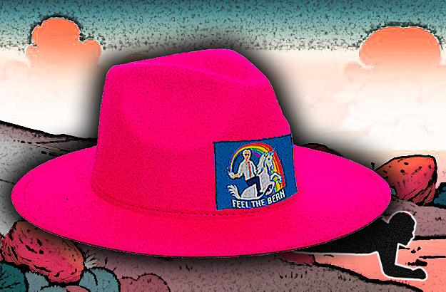 The Time I Wore a Pink 'Feel The Bern' Fedora to Sunday Lunch at The Original Cracker Barrel in Lebanon, Tennessee