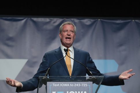 De Blasio Blasts Biden for Praising Segregationist Senators for 'Civility'