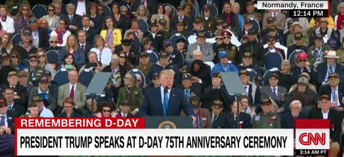 Trump Delivers D-Day Remarks in Normandy